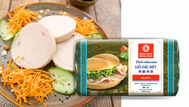 Hoa Nam Giò Đặc Biệt (Pâté vietnamien au porc / Spezial-Art)