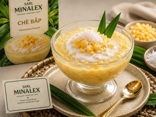 Chè Bắp (Vietnamese sweet corn pudding / corn dessert)