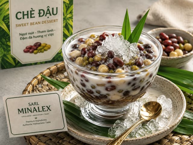 Chè Đậu Trắng (Vietnamese klebreis dessert with eye beans)