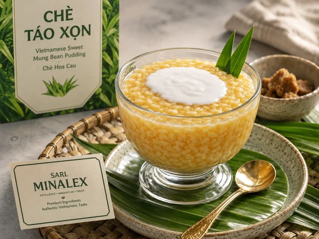 Chè Táo Xọn (Vietnamese sweet mango pudding / Chè Hoa Cau)