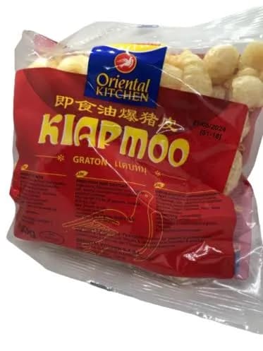 Kiap Moo (Fried Pork Rind Gratons / 即食油爆豬皮)