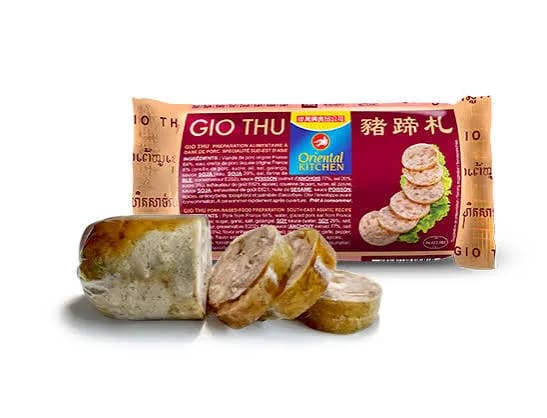 Gio Thu (Vietnamese Black Belly / Salami with Pig Ears)