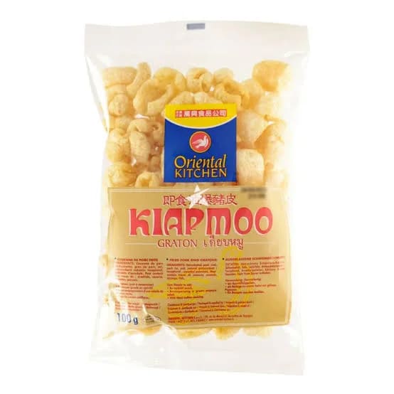 Kiap Moo (Fried Pork Rind Gratons / 即食油爆豬皮)