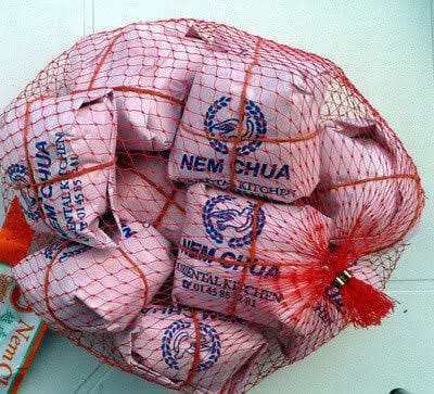 Nem Chua BLA Fermented Pork Dish