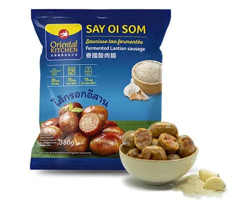 Say Oi Som (Fermented Lao Sauce with Rice)