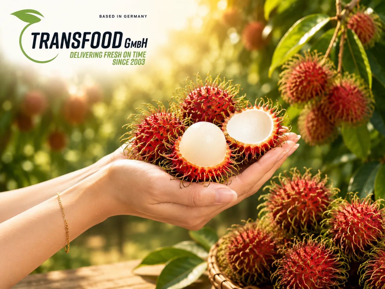 Transfood Rambutan (Fresh Hair Fruits / Exotic Rambutan)
