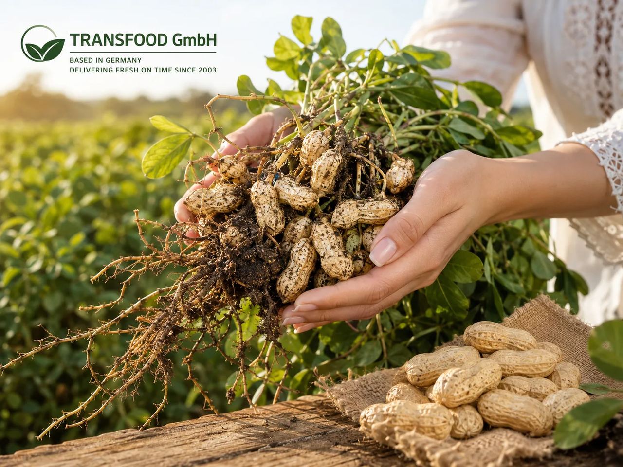 Fresh Peanuts (Fresh raw peanuts / Groundnuts / Raw Peanuts with Skin)