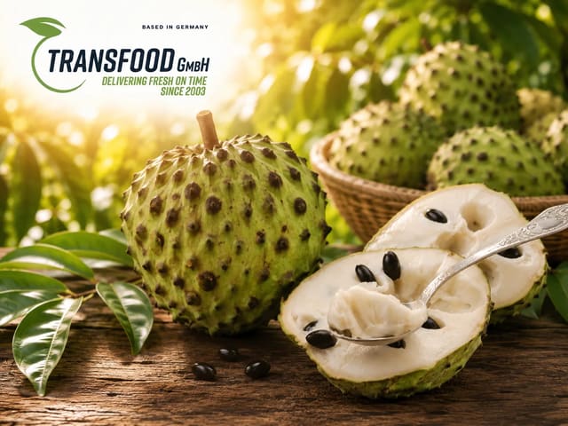 Custard Apple (Fresh Rammmapfel / Zimtapfel / Cherimoya)