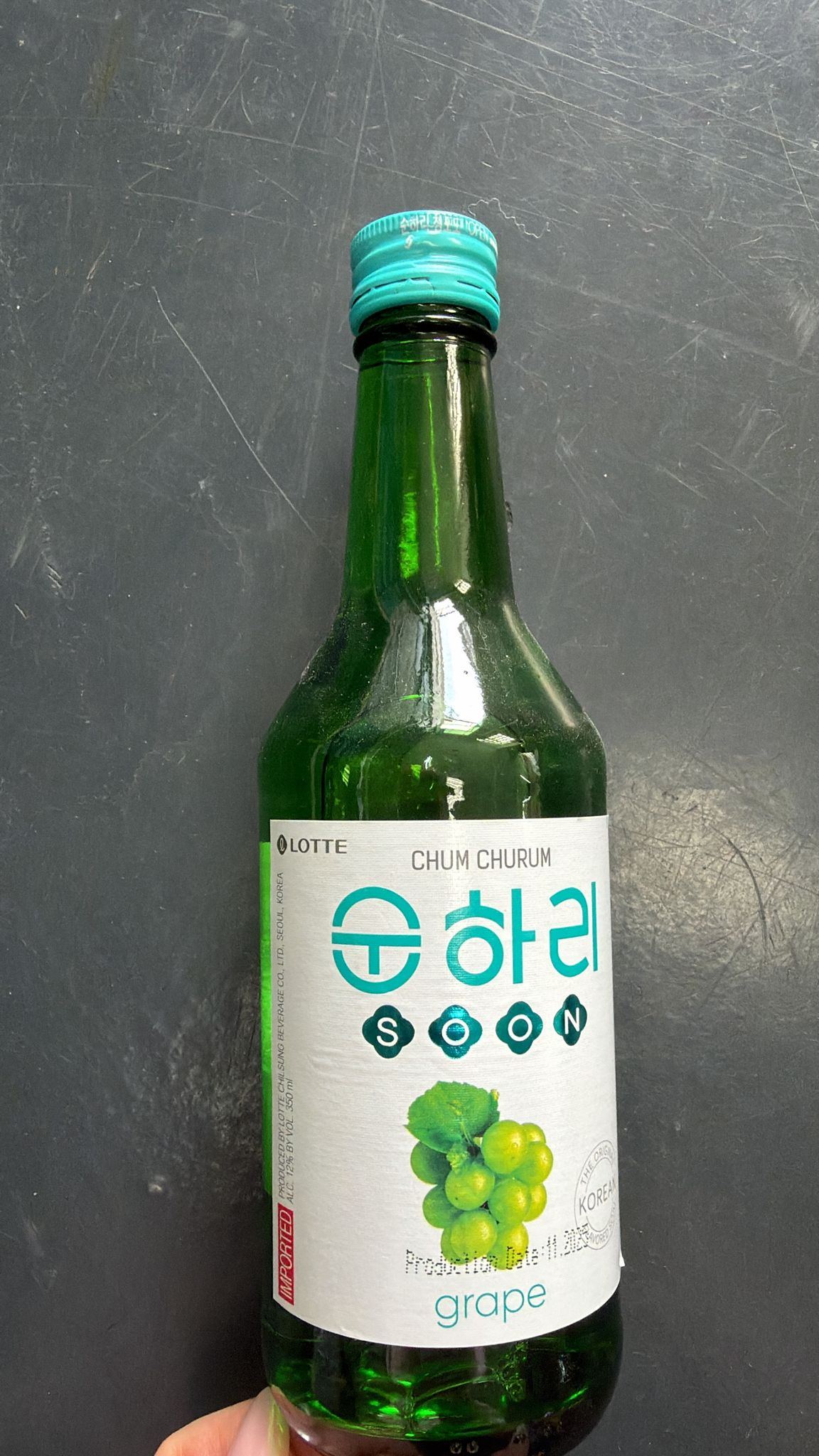 Soju Chum Churum Soonhari Grape 360ml 12%
