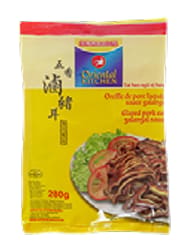 Glazed pig's ear